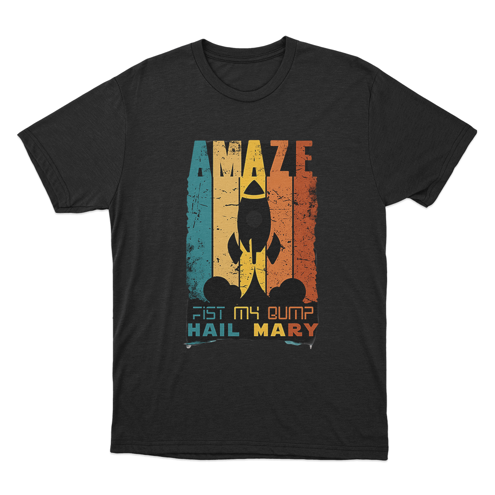 Amaze Fist My Bump T Shirt Black Amaze Fist My Bump T Shirt Black