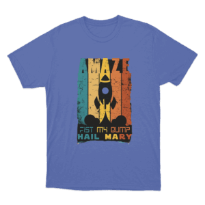 Amaze Fist My Bump T Shirt Blue