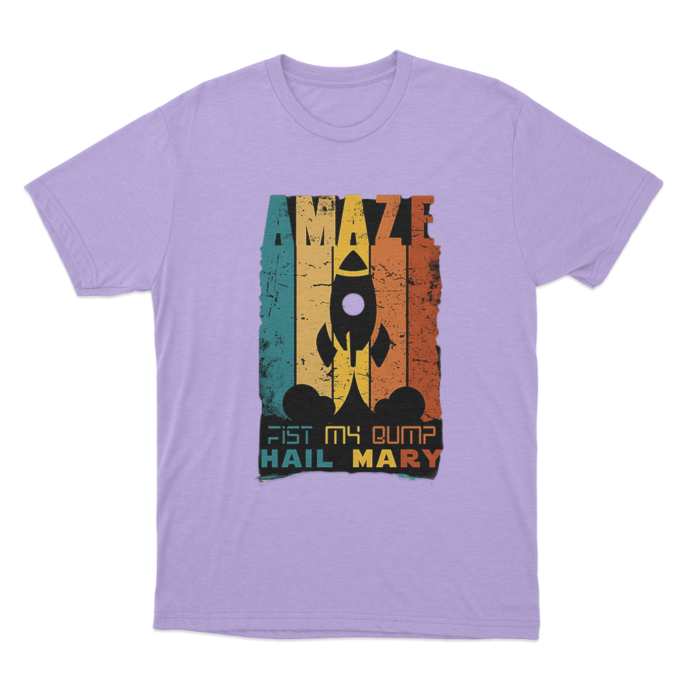 Amaze Fist My Bump T Shirt Purple Amaze Fist My Bump T Shirt Purple