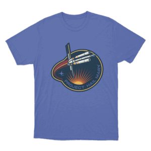 Project Hail Mary T Shirt Blue