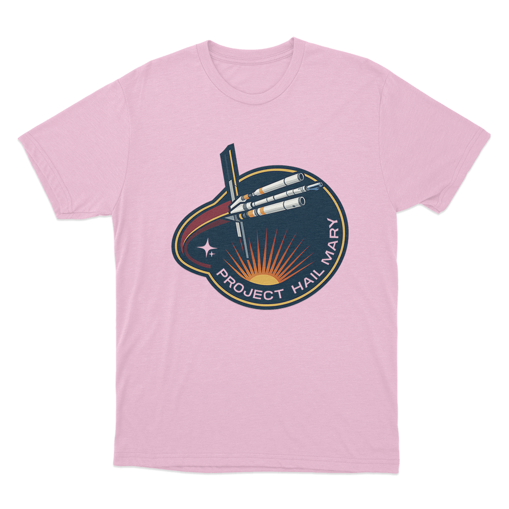 Project Hail Mary T Shirt Pink Project Hail Mary T Shirt Pink